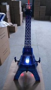 Tháp Bia Bằng Nhựa Kiểu Tháp Eiffel 3L Bán Chạy 2015 Với Đèn Led Chiến Đấu - Product Image 4
