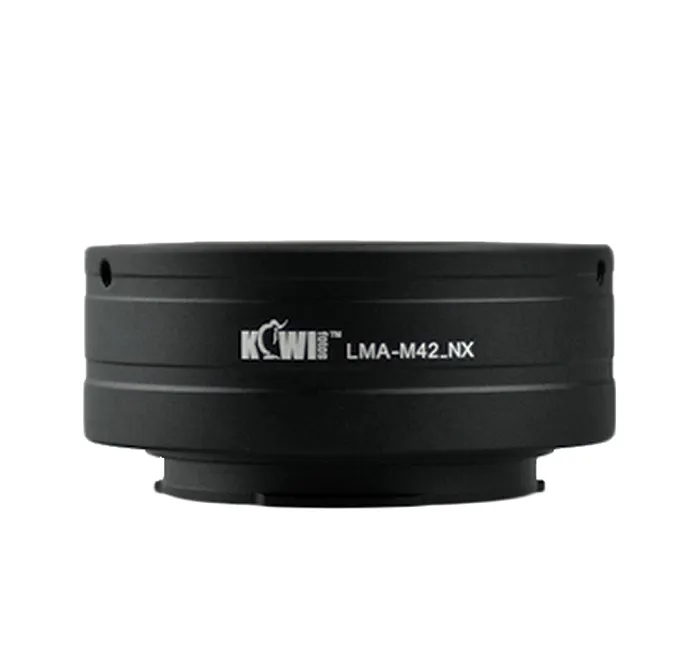 Kiwifotos adaptador de montaje LMA-M42_NX para M42 (Zeiss, Pentax, Praktica, Mamiya y Zenit) lentes en el cuerpo de la Cámara Samsung NX