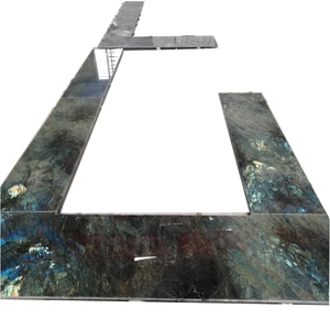 Lemurian-<span class=keywords><strong>encimera</strong></span> de cocina de <span class=keywords><strong>resina</strong></span> de granito azul - Product Image 5