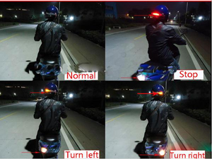 LED la luz de Intermitencia para cascos de motocicleta - Product Image 1