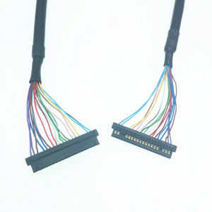 JAE FI-S20S ke DF13-40DS dengan ZCAT2035-0930 Ferrite LVDS kabel perakitan - Product Image 3