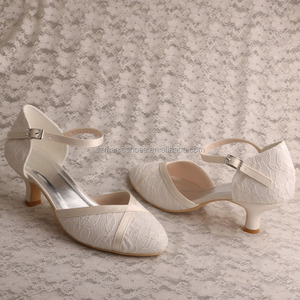 <span class=keywords><strong>Scarpe</strong></span> da <span class=keywords><strong>Sposa</strong></span> con Tacco Basso e Robusto - Product Image 3