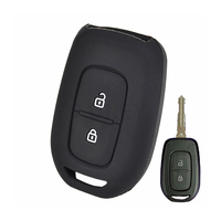 Keyyou — coque de clé de voiture en Silicone, porte-clé, télécommande, pour Renault Megane, akoleos, Kadjar, Clio, Captur, d, Dacia Logan, Duster 2017, 2018, 2019