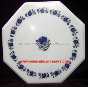 Beautiful White Marble Coffee Table Top - Product Image 1
