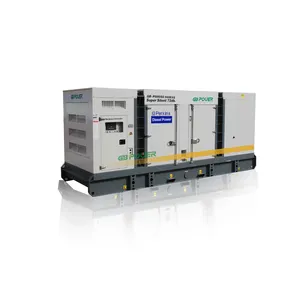 250kva silent type generator gas