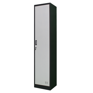 Gabinete de acero de una sola puerta <span class=keywords><strong>vintage</strong></span> con cerradura de llave Antiguo de 1 nivel de metal Almirah Casillero barato - Product Image 3