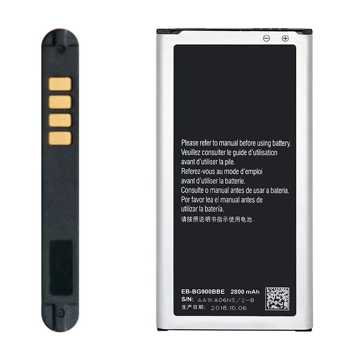 Rechargeable Mobile Phone Battery 2800mah Li-ion OEM Battery for Samsung Replacement Battery S5