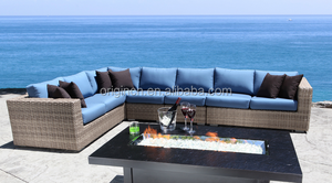 Fancy <span class=keywords><strong>cebu</strong></span> resort estilo casual casa patio sofá seccional poli muebles de ratán - Product Image 1