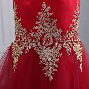 正式定制美人鱼晚礼服为女性露背正式长舞会礼服刺绣 - Product Image 6