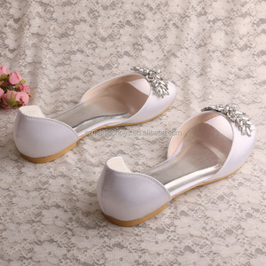 Chaussures plates de mariée pour femmes, 23 couleurs, nouvelle collection - Product Image 4