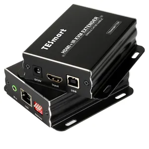 高质量HDMI KVM扩展器120M，超过IP hdmi扩展器Cat5e/6