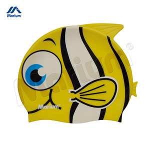 Gorro de Natación Deportivo Personalizado para Niños, Gorro de Natación con Diseño de Pez Nemo para Niños, Gorros para Cabello Largo - Product Image 4