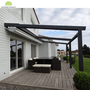 Design moderne PVC En Aluminium Rétractable Stores Pare-Soleil avec LED Lumière - Product Image 3