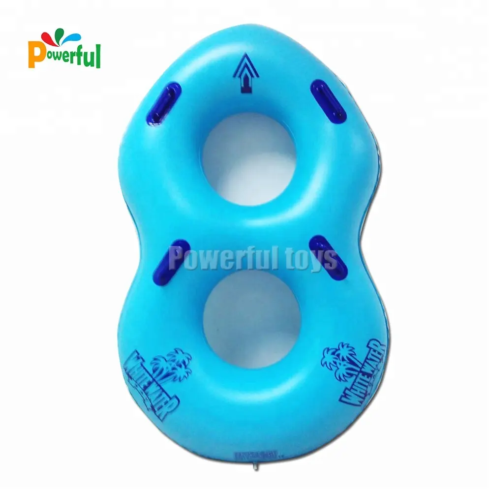 Inflatable double snow tube Inflatable สกีแหวน inflatable แหวน