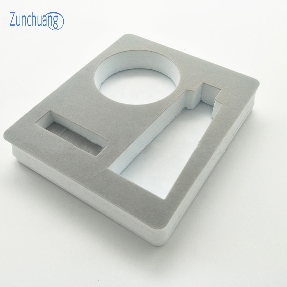 Флокирование вставкой пены Ева стекались пенопластовую коробку кассетного