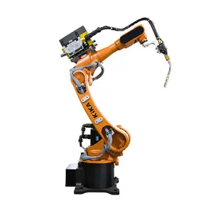 Best 6kg payload 1400mm arm length Industrial CNC welding robot 6 axis programmable with manipulator supplier price for sale