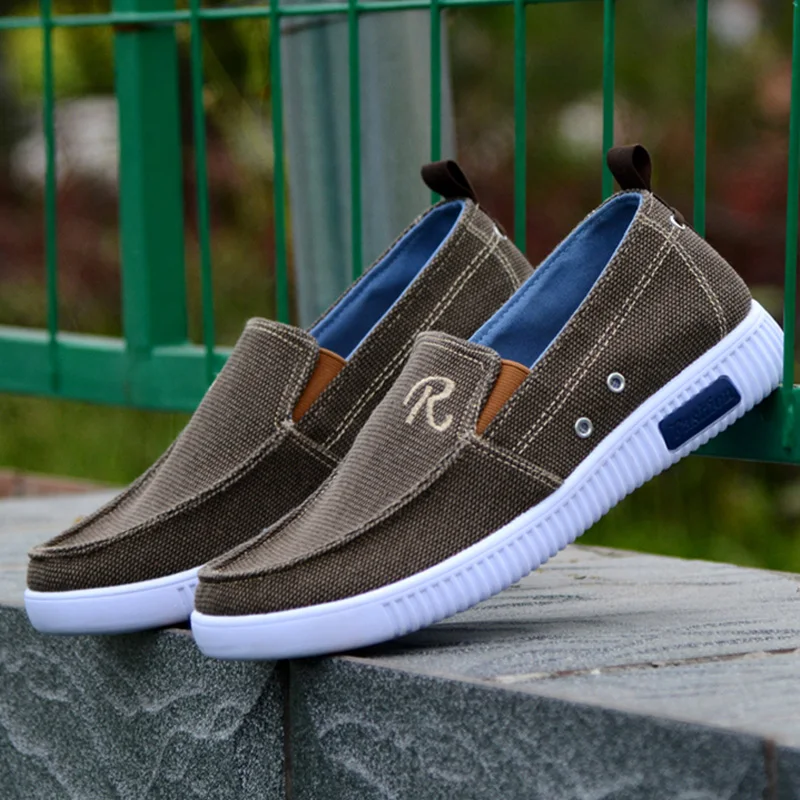 Оптовая Продажа Модные уличные ребята обувь; Тканевая прогулочная обувь для мужчин