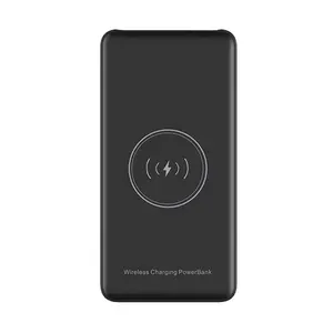 10000mAh Power Bank Qi Wireless USB External Battery Fast Charging Portable Chargers with PD QC quick charge function