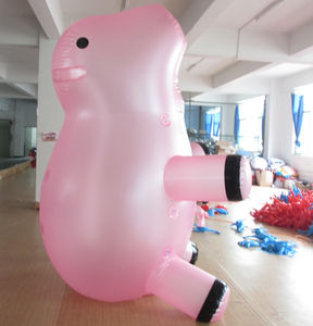 Многоцветный водонепроницаемый надувной воздушный шар в виде летающей свиньи 4-6 футов с электрическим насосом для декораций мероприятий и промоакций - Product Image 3