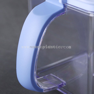 550ml 3 Part Square Entertainment Set <strong>Sessoning</strong> Rack Spice Pots with Serving Spoons - Product Image 5