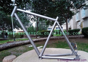 Súper ligero titan ciudad 29er marco de la <span class=keywords><strong>bici</strong></span> de montaña mtb bicicleta marco personalizado barato de alta calidad de marco - Product Image 1