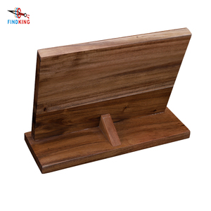 Porte-couteaux magnétique en <span class=keywords><strong>bois</strong></span> d'acacia Findking - Product Image 3