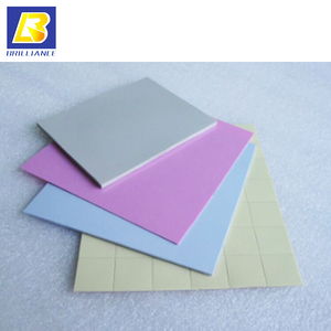 חומר בידוד מוליך סיליקון מוליך תרמי סיליקון מוליך 1-6 w/m-k cpu lc500 heatsink תרמית כרית גומי - Product Image 4