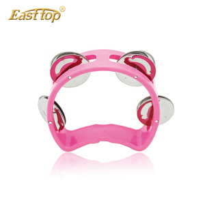 Easttop Venta caliente productos niños juguete juguetes musicales pandereta de plástico - Product Image 2