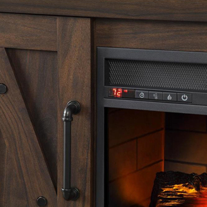 Chic, Gran <span class=keywords><strong>Oferta</strong></span>, Chimenea Eléctrica con Control Remoto, Calentador, Soporte para TV con Chimenea de Leña - Product Image 4