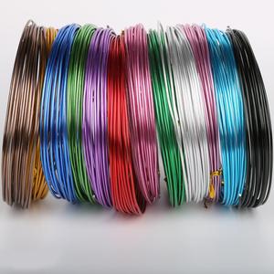 1/1.5/2/2.5mm Multicolore <span class=keywords><strong>Fil</strong></span> D'aluminium Rond Métal Mou Fleuristes <span class=keywords><strong>Fil</strong></span> Enroulé <span class=keywords><strong>Pour</strong></span> Résultats <span class=keywords><strong>DE</strong></span> <span class=keywords><strong>Bijoux</strong></span> BRICOLAGE Artisanat Accessoires - Product Image 3