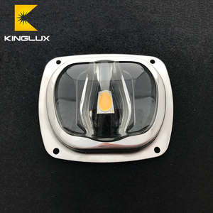 98mm batwing calle luz asimétrico led borosilicato lente asférica de cristal con gran precio - Product Image 4