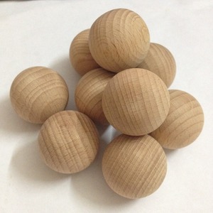 Bola <span class=keywords><strong>de</strong></span> <span class=keywords><strong>Madera</strong></span> <span class=keywords><strong>de</strong></span> Haya Redonda <span class=keywords><strong>de</strong></span> <span class=keywords><strong>30</strong></span> <span class=keywords><strong>mm</strong></span>, Bien Pulida, Hecha a Mano, para Artesanía - Product Image 5