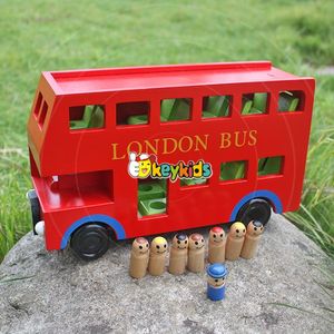 2023 Wholesale <strong>London</strong> Wooden Double Decker <strong>Bus</strong> <strong>Toy</strong> Funny Kids Wooden Double Decker <strong>Bus</strong> <strong>Toy</strong> Best Double Decker <strong>Bus</strong> <strong>Toy</strong> W04A161 - Product Image 2