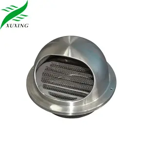 Ống Thép Không Gỉ Kết Thúc Air Vent Cap Lưới Vent Bao Gồm