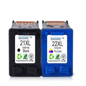 <span class=keywords><strong>Cartouche</strong></span> d'encre compatible Baisine Wholesale <span class=keywords><strong>21</strong></span> <span class=keywords><strong>22</strong></span> Reman 21XL 22XL pour imprimante tout-en-un <span class=keywords><strong>HP</strong></span> Deskjet F2180 F380 F4180 4355 J3680 - Product Image 5