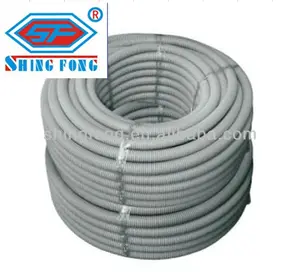 Double Wall Corrugated PVC Pipe Electrical Tube 20mm PVC corrugated conduit pipe