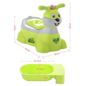 Música conejo potty con ruedas para artículos de bebé - Product Image 6