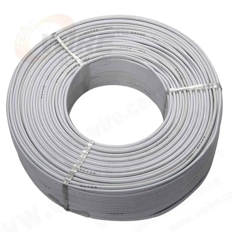 White jacket RG 58 1.0mm coaxial cable