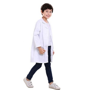 Jas Lab Anak-anak Putih Mantel Lab Medis Seragam Rumah Sakit Seragam Medis untuk Produsen Uniseks - Product Image 5