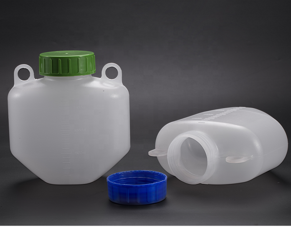 2L PPCO конической формы центрифуги бутылка с уплотнительной крышкой