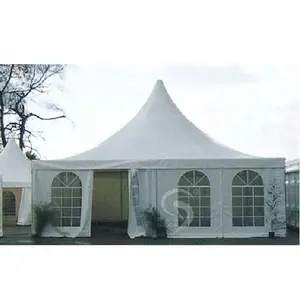 يندبروف الألومنيوم المستخدمة سرادق أبيض خيمة بهيكل متعدد الأدوار للبيع