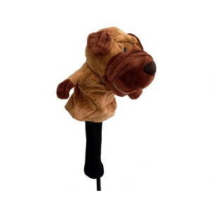 Fundas de Palo de Golf Personalizadas al por Mayor, Estilo Animal, de Madera de Fairway, con Diseño de Perro <span class=keywords><strong>Shar</strong></span> <span class=keywords><strong>Pei</strong></span> de Peluche Suave - Product Image 1