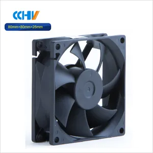 Cpu Cooling Fan 12V 24V 80X80X25Mm Dc Cooling 80X80