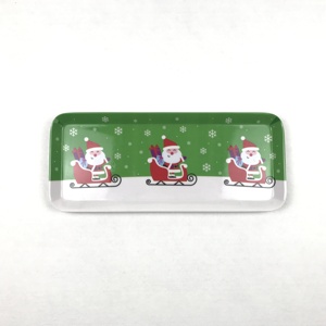 カスタマイズされたクリスマスサービングプラスチックロング霜取りトレイキャンディーディスプレイトレイ - Product Image 2