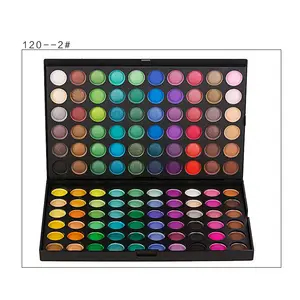 Palet Warna 120 Kosmetik Shimmer dan Matte Versi Manly Palet Eyeshadow/Eyeshadow