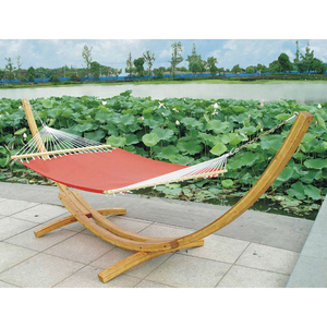 Formas de ocio hamaca de madera soporte Hamaca que acampa hamaca con soporte al aire libre - Product Image 2