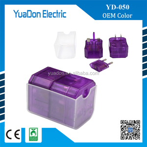2017 venta Caliente en todo el mundo usando EE. UU./UE/AUS/UK ENCHUFE adaptador de viaje universal - Product Image 2