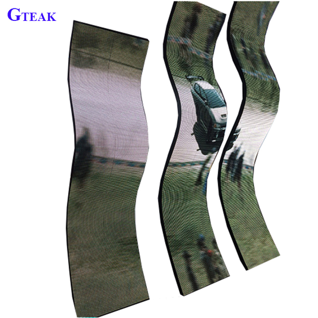Smd Full Color Indoor Creative Led Flexible Screen Display Flexible Led matrix Panel for Shop Exhibition Center