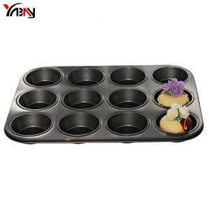 Vendite dirette in fabbrica cucina per uso domestico di alta qualità da 12 tazze di Muffin <span class=keywords><strong>antiaderente</strong></span> Mini <span class=keywords><strong>teglia</strong></span> per Muffin - Product Image 3