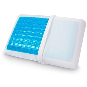 Contorno de espuma de memoria en forma de almohada de bambú y de malla de tela de almohada - Product Image 1